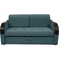 Диван Сириус Лидер-1 НПБ 185x110 (Eva 20 велюр зеленый)