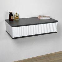 Туалетный столик без зеркала Shtabe Royal 5014 эко (металл бруклин)