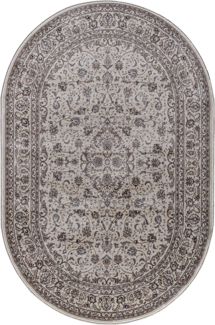 

Ковер для жилой комнаты Merinos Valencia Deluxe F014-OVAL-CREAM (2x3)