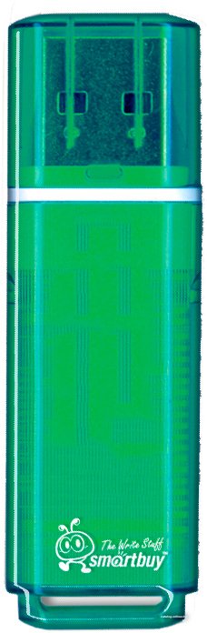 

USB Flash SmartBuy Glossy Green 16GB (SB16GBGS-G)