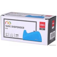 Диспенсер для скотча канцелярский Deli E814A (голубой)