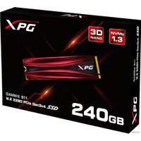 SSD ADATA GAMMIX S11 240GB AGAMMIXS11-240GT-C