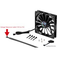 Вентилятор для корпуса AeroCool Shark Fan 140mm Black Edition