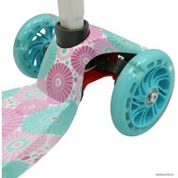 Трехколесный самокат Cosmoride Funny S910W (цветы)