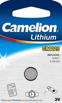 

Батарейка Camelion СR1225 [CR1225-BP1B]