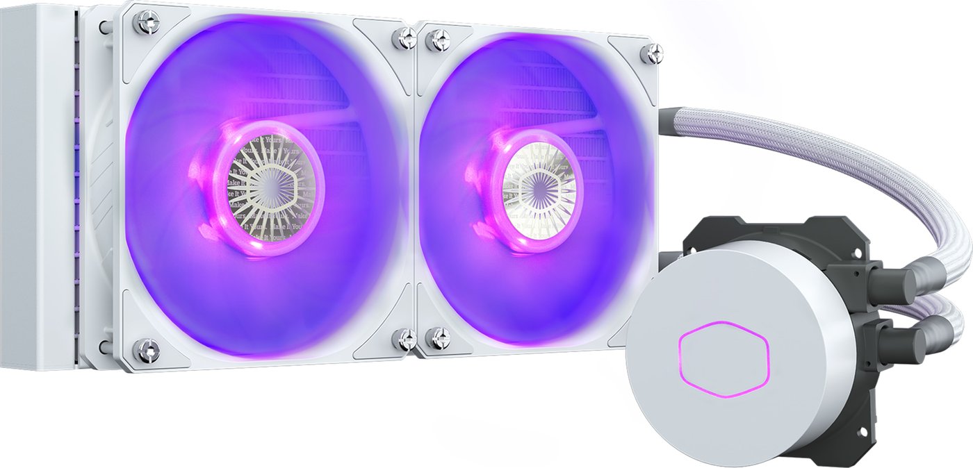 

Жидкостное охлаждение для процессора Cooler Master Masterliquid ML240L V2 RGB White Edition MLW-D24M-A18PC-RW