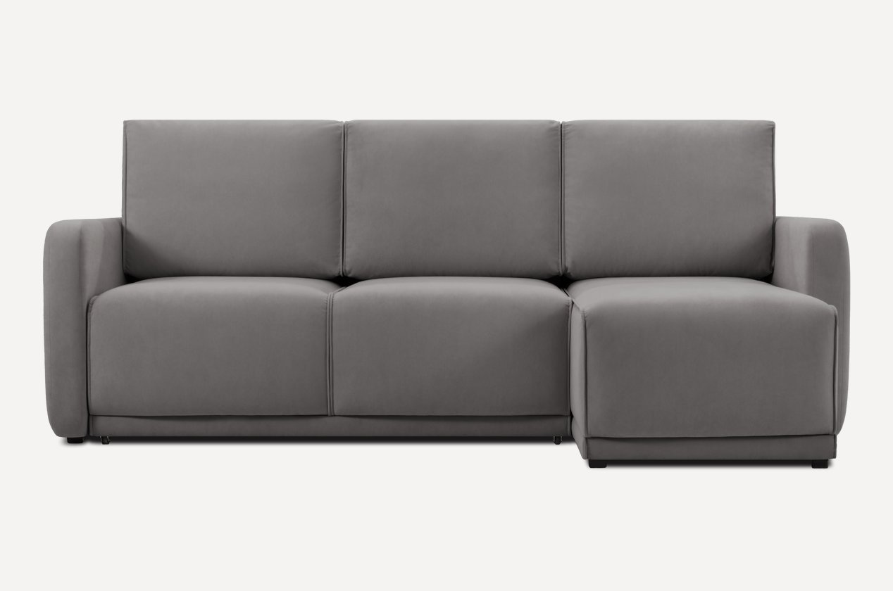 

Угловой диван Divan Виллес Velvet Grey 268709 (серый)