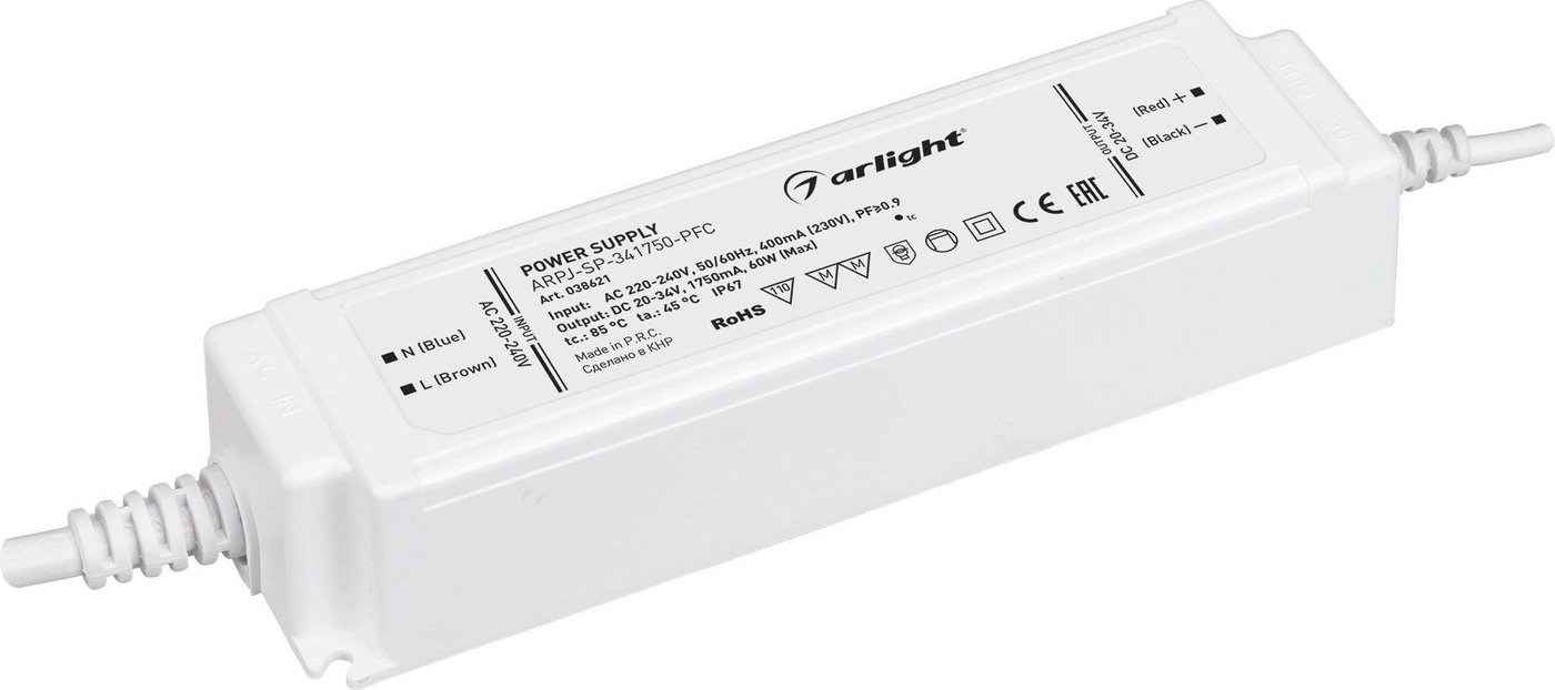 

Блок питания Arlight ARPJ-SP-341750-PFC 038621