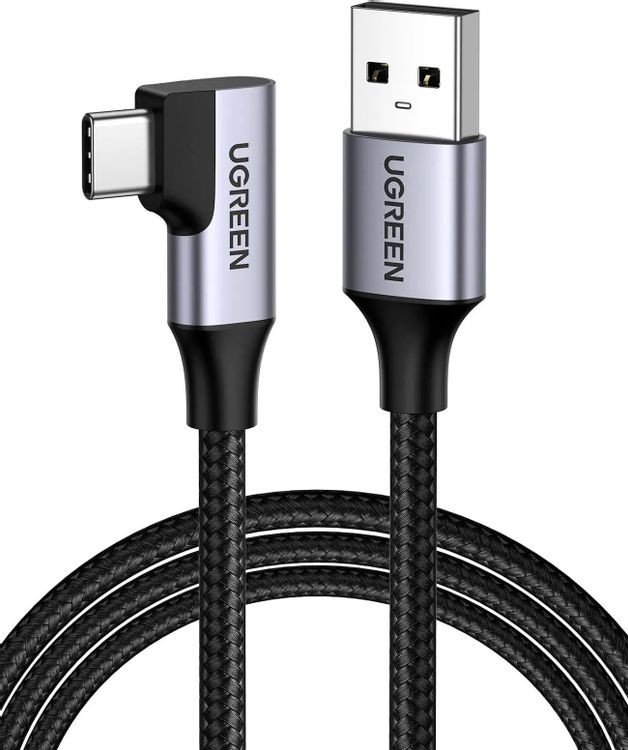 Кабель Ugreen US385 20299 USB Type-A - USB Type-C (1 м, черный)