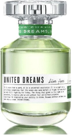Туалетная вода United Colors of Benetton United Dreams Live Free EdT (50 мл)