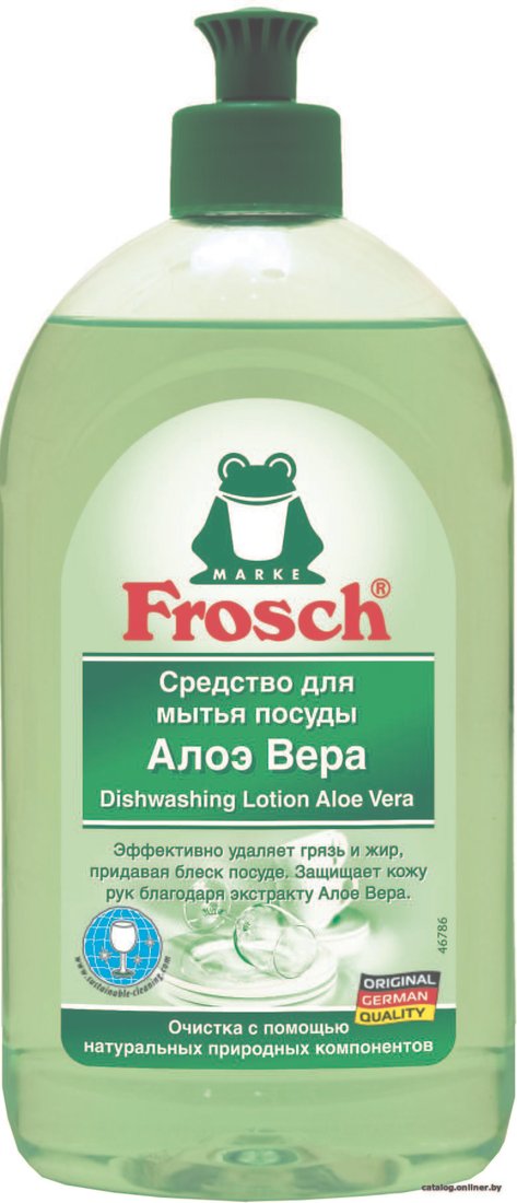 Средство для мытья посуды Frosch Алое вера 500 мл