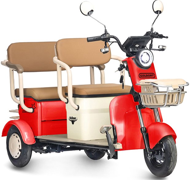 

Электроскутер Gelbert Atlas 48V/60V 600W (красный)