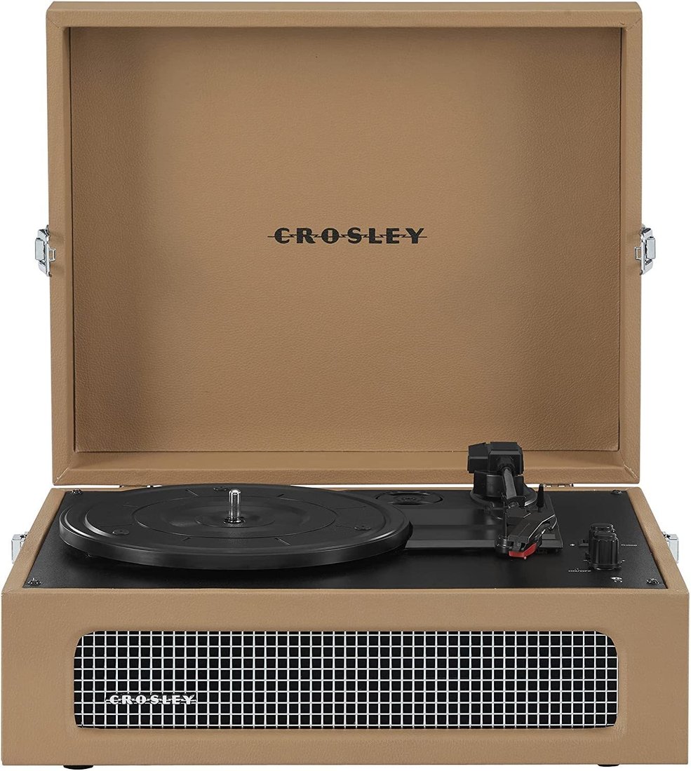 

Виниловый проигрыватель Crosley Voyager Tan