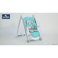 Высокий стульчик Lorelli Party 2021 (cool grey leather)