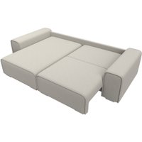 Угловой диван Лига диванов Лига-029 левый 121930L (рогожка амур бежевый)