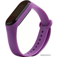 Ремешок KST силиконовый для Xiaomi Mi Smart Band 5/6 (фиолетовый)