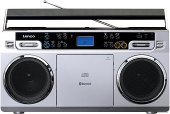 Магнитола Lenco SCD-580SI (серебристый)
