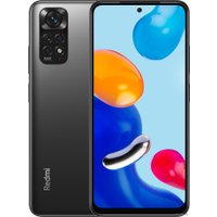 Телефон Xiaomi Redmi Note 11 4GB/128GB Восстановленный by Breezy, грейд A (графитовый серый)