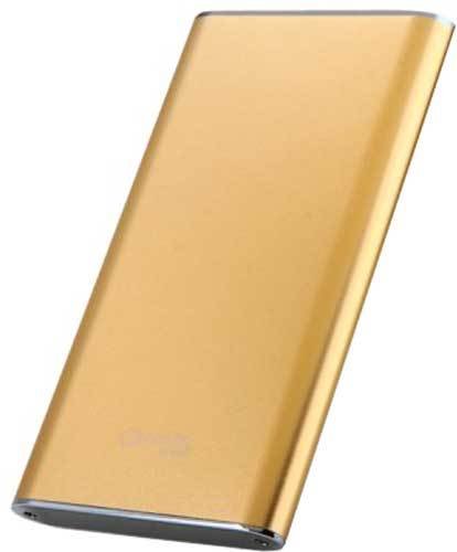 

Внешний аккумулятор VipTek V6911 8000mAh (золотистый)