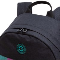 Городской рюкзак Grizzly RXL-327-3 (черный/бирюзовый)