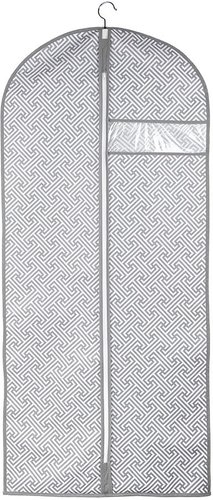 Чехол защитный для одежды Handy Home Орнамент 60х100 см (серый)
