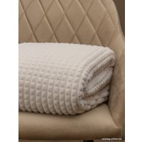 Плед Tex Republic Deco Кубики Фланель 200x220 93259 (молочный)