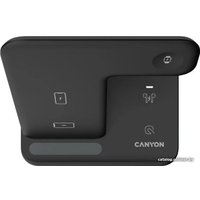 Беспроводное зарядное Canyon WS-302 (черный)
