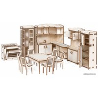 Аксессуары для кукольного домика Lemmo Кухня для кукольного дома Венеция 0067