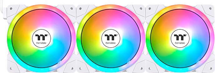 

Комплект вентиляторов для корпуса Thermaltake Swafan EX14 ARGB White TT Premium Edition 3-Fan Pack CL-F170-PL14SW-A