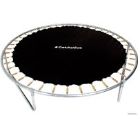 Батут GetActive Jump 10ft - 312 см с лестницей, внешней сеткой (синий)