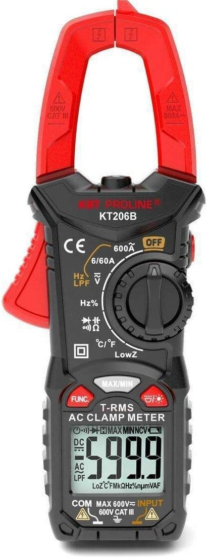 Токовые клещи КВТ Proline KT 206B 79130