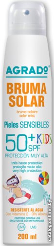 Спрей солнцезащитный Agrado Solar mist SPF50+ Kids 200 мл