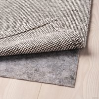 Ковер для жилой комнаты Ikea Тифеде 204.700.47 1.55x2.2 (черный/натуральный)