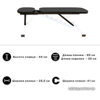 Силовая скамья Central Sport N10 (черный/красный)