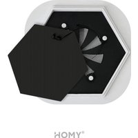 Вентиляционная решетка HOMY AIR гексагон AH100BR 17x15 (черная)