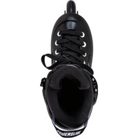 Роликовые коньки Powerslide Zoom Black 80 908442 (р. 37-38, черный)