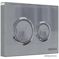 Панель смыва Berges Wasserhaus Novum 040063 (хром)