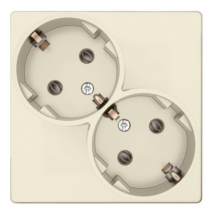 

Розетка Simon 2450459-031 (слоновая кость)