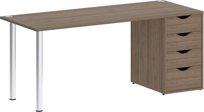 

Стол Riva Home Office VR.SP-3-178.4 Silver (вяз благородный)