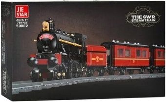 Конструктор JIE-STAR Train 59002 Паровоз GWR