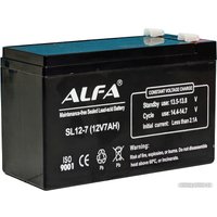 Аккумулятор для ИБП ALFA SL12-7 (12V-7Ah)