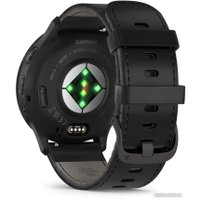 Умные часы Garmin Venu 3 (черный, с кожаным ремешком)