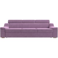 Диван Лига диванов Линдос (микровельвет, сиреневый)