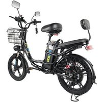 Электровелосипед Eltreco Khan 1 (черный)