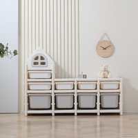 Комод UNIX kids Grey PTSTW9GRY (9 ящиков)