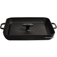 Сковорода-гриль Ситон квадратная с прессом ЭМ 28 см