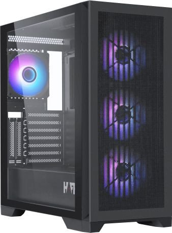 

Компьютер HAFF Ryzen 5 5500 16GB 512 GB 3050 8GB 600W HAFF Glory (черный)