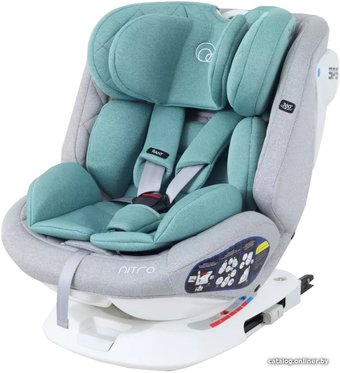 Детское автокресло Rant Nitro Isofix UB619 (серый/мятный)