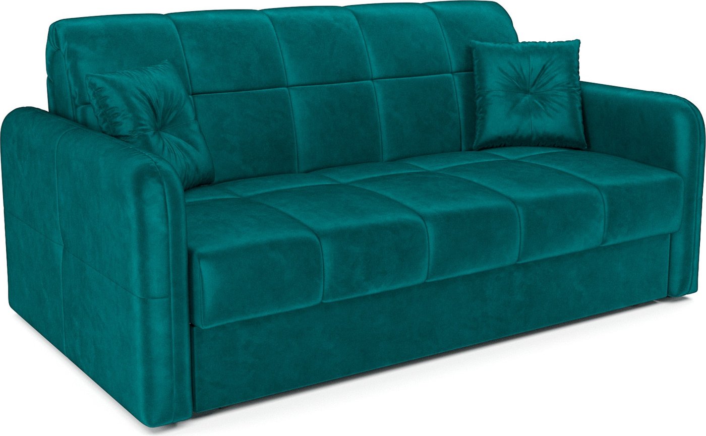 

Диван Мебель-АРС Аккордеон Свег НПБ 155x200 (бархат сине-зеленый Star Velvet 43 Black Green)