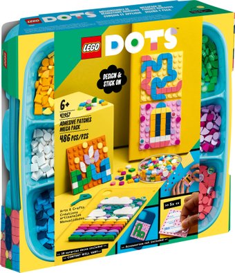 LEGO DOTS 41957 Большой набор пластин-наклеек с тайлами